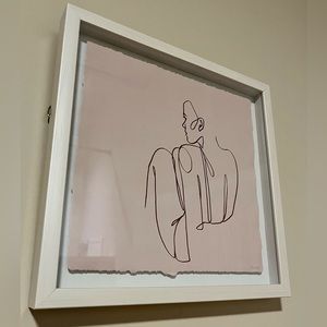 Female form wall art